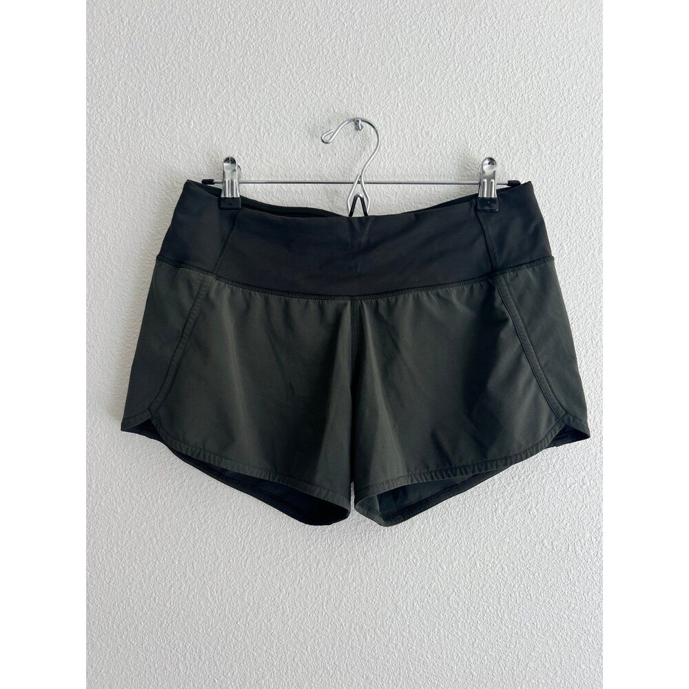 Lululemon speed lined running shorts size 6